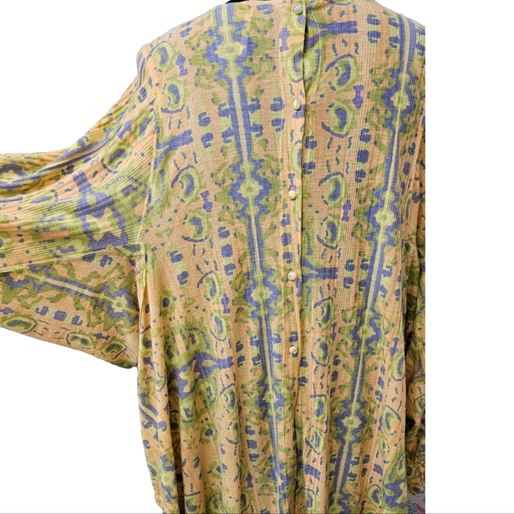Free People Vibrant Floral Blouse - Picture 9 of 16